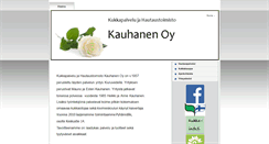 Desktop Screenshot of kauhanenoy.fi