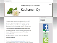 Tablet Screenshot of kauhanenoy.fi